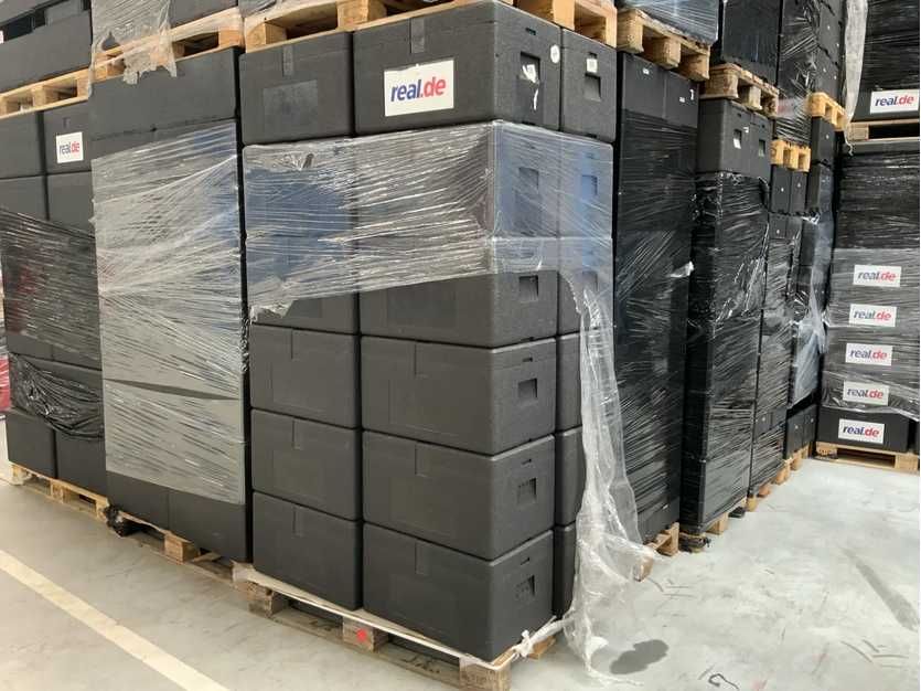 Cutie termoizolanta cu capac pentru transport alimente, Termobox pizza