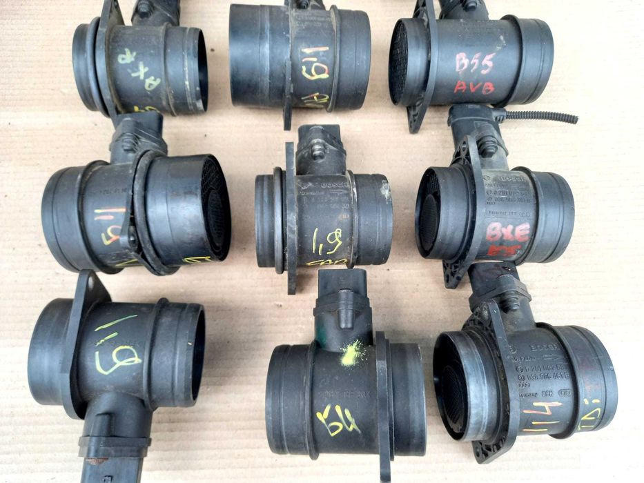 Skoda Fabia Octavia Vw Polo Golf Passat Seat Ibiza Leon debitmetru aer