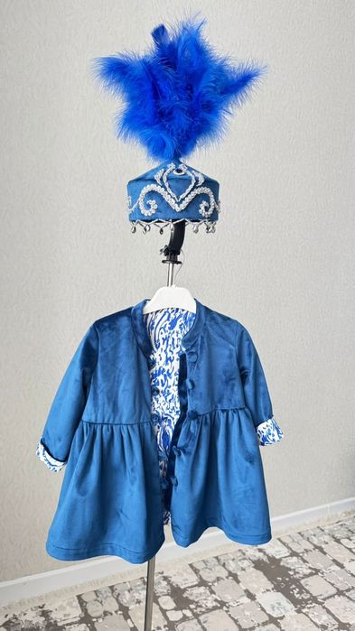 Казахстан костюмы на возраст 1-1,5 возможно на 2 годика,ручная вышивка