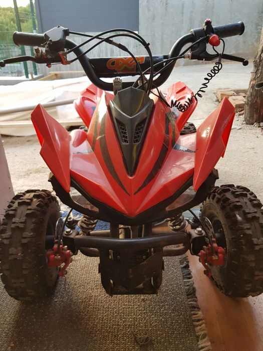 ATV copii  cu motor de drujba .
