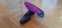 Floris Van Bommel мъжки обувки естествена кожа тъмно сини номер 44