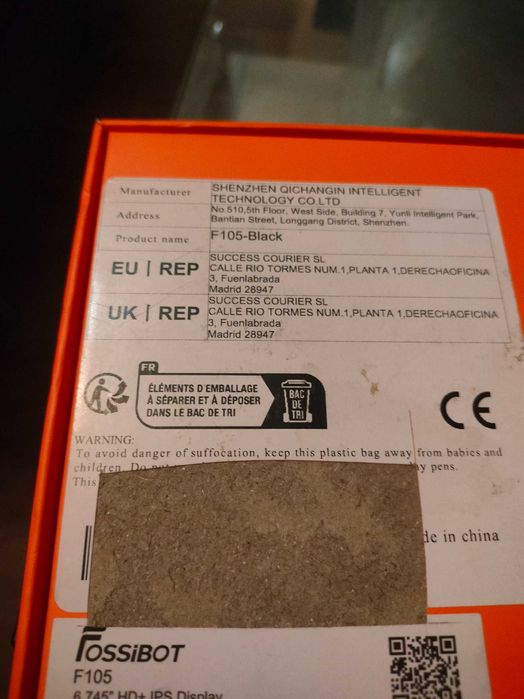 Удароустойчив Fossibot F105 4/64gb