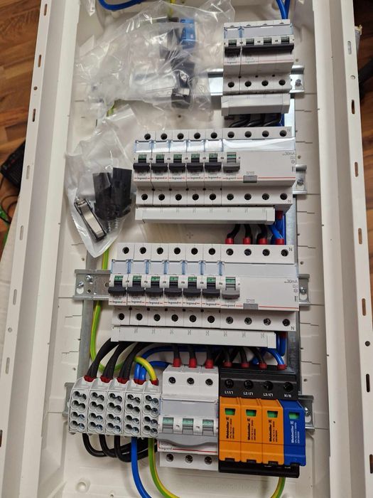 Tablou electric echipat