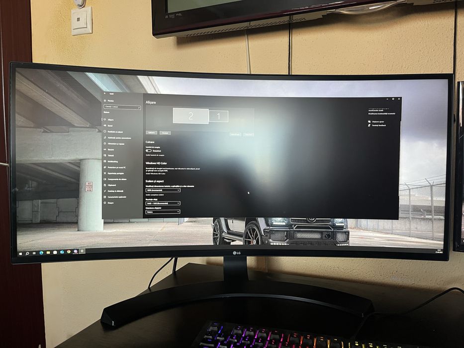 Vand monitor LG 34inch curbat UltraWide