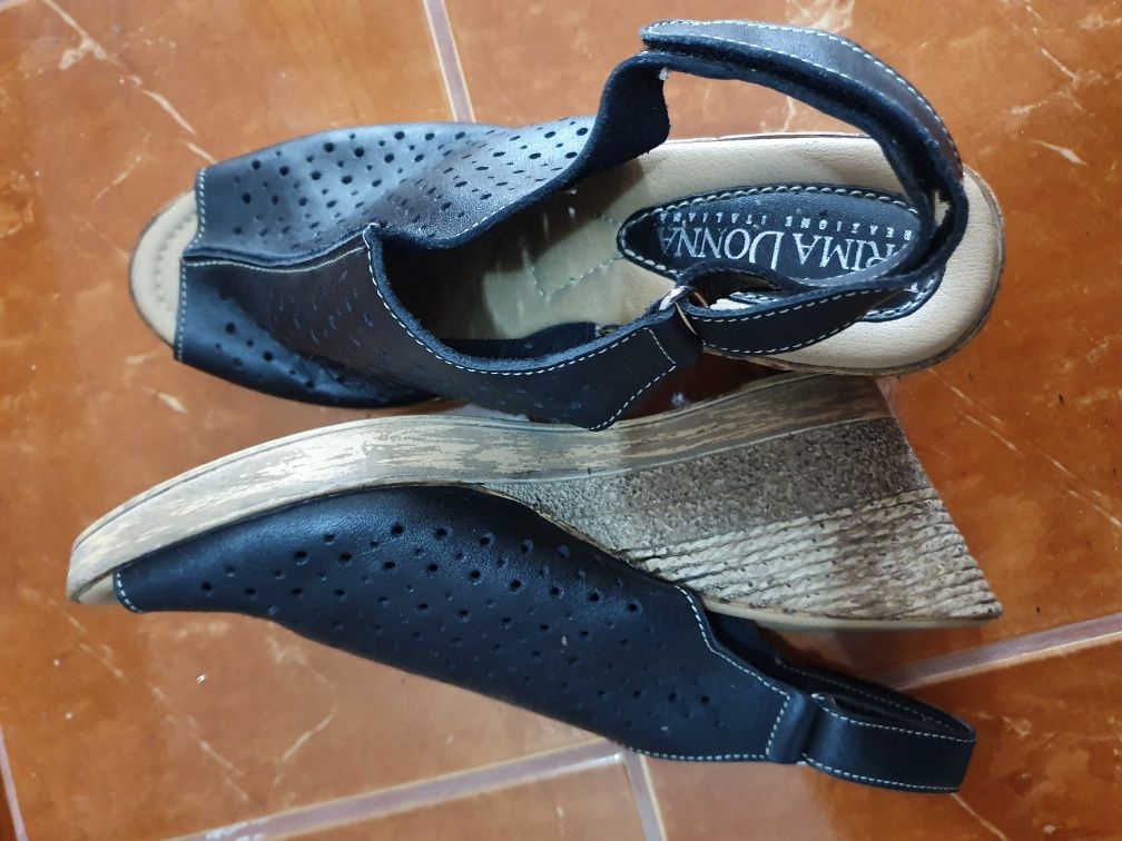 Sandale/ pantofi piele naturală