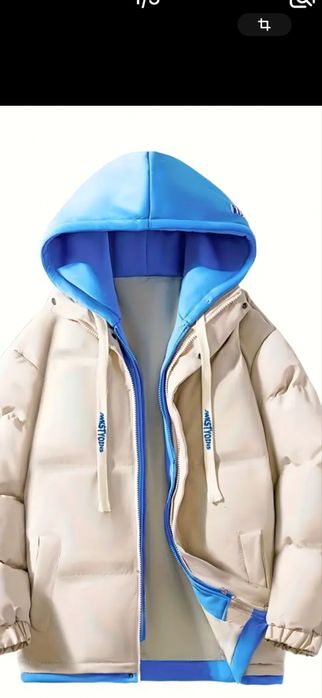 Пуховик мужской зимний