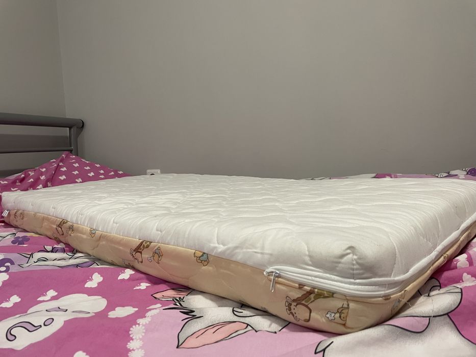 Бебешки двулицев матрак с бамбук