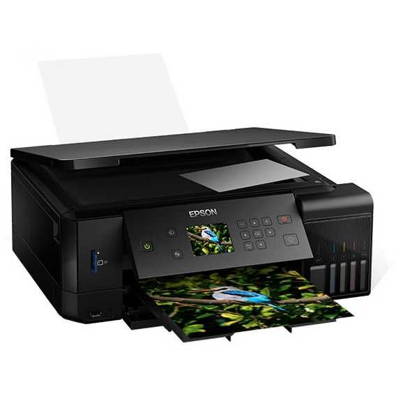 Multifunctional inkjet color EPSON EcoTank L7160 CISS, A4, USB, Wi-Fi