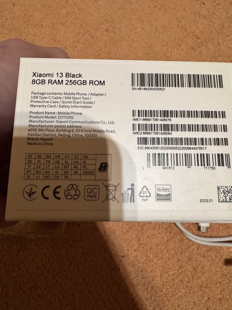 Xiaomi 13 256GB Отличен!