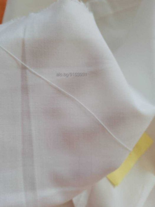 Плат бял 2,70 м, ширина 0,80 м