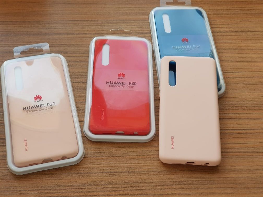 Husa Silicon Car Case Originala Huawei P30 Noua,Slim,Protectie