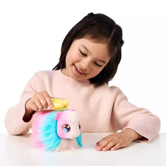 Интерактивная мама-сюрприз морская свинка с домиком и 3 малышами