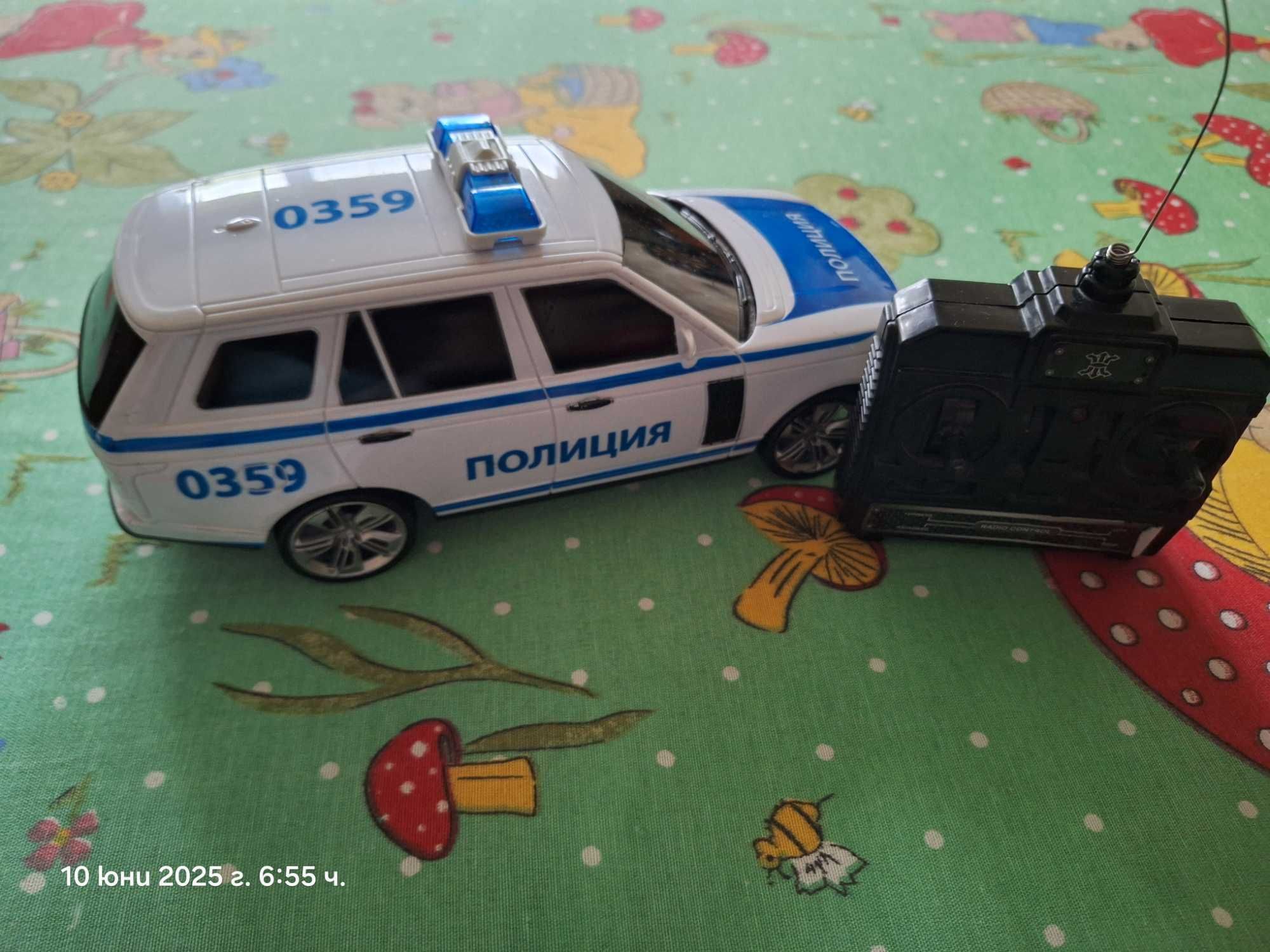 Радиоуправляема полицейска кола,К-т Рапунцел PLAY -DOH,  Замък