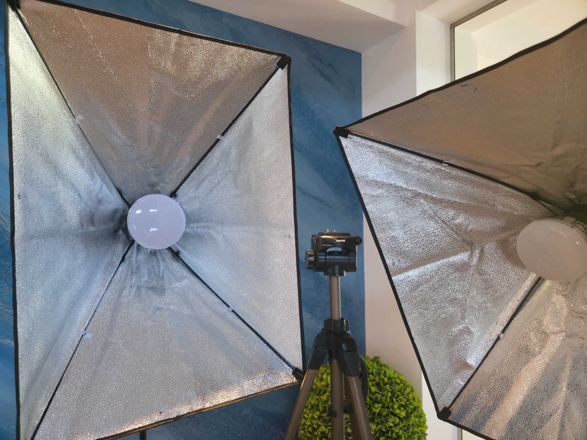 Lumini studio + Trepied