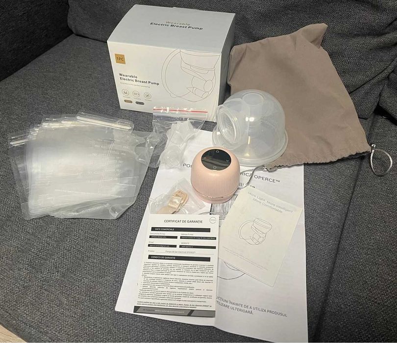 Pompa de San Electrica, OPERCE™️, Portabila, Anti-Reflux