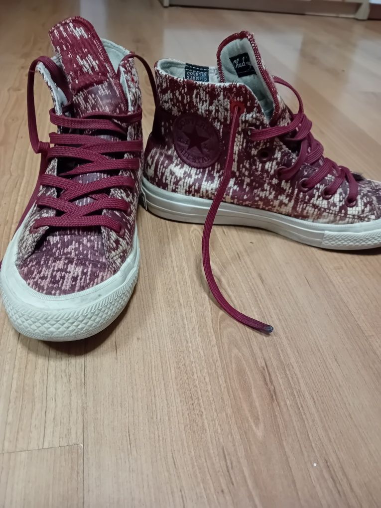 Converse червени кецове