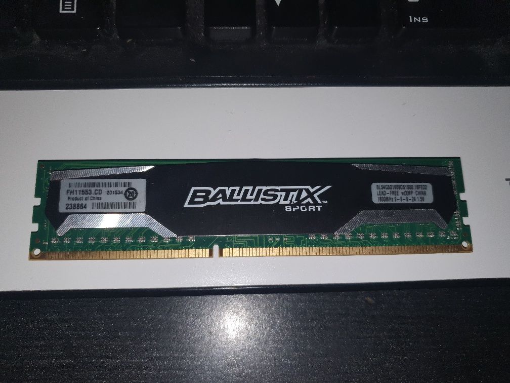 Memorii ram 4gb 8gb G.Skill Ballistix DDR4 DDR3