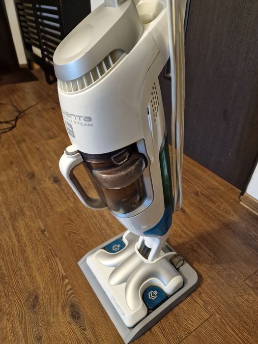 Aparat de curat cu abur + aspirator Rowenta Clean&Steam RY7557WH