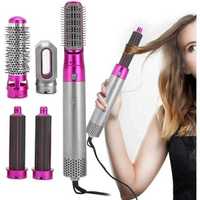 Комбиниран уред за коса, четка, маша, преса, сешоар 5в1 Hot Air Styler