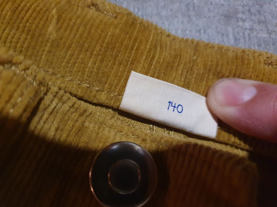 Pantaloni raiati băieți lungime 86 cm
