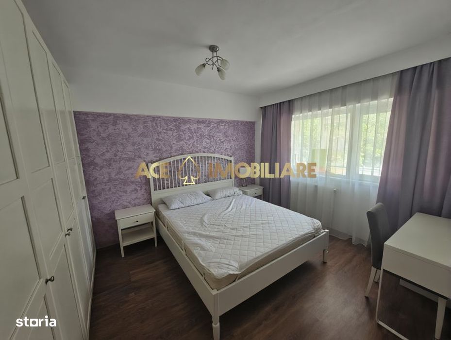 Universitate | 2 camere | Centrala de bloc | Mobilat & utilat