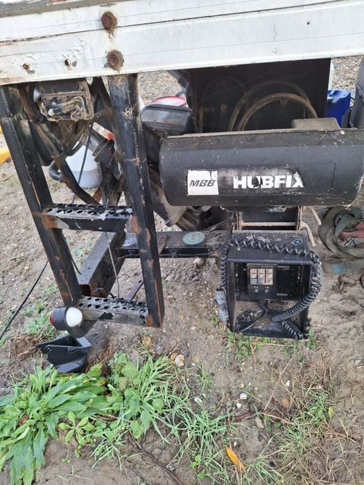 Vind lift semiremorca cub frigorific