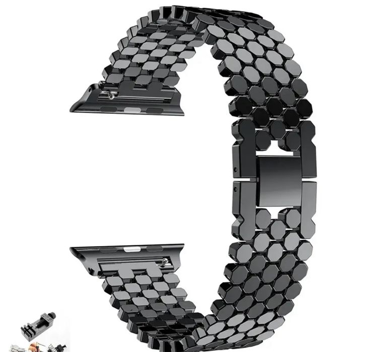 Incarcator Cablu Curea Metalica Luxury Ceas Apple Watch