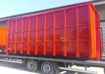 Container abroll transport cereale