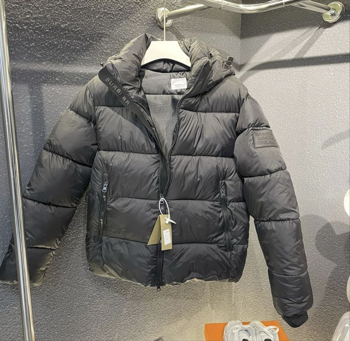 Куртка пуховик-burberry