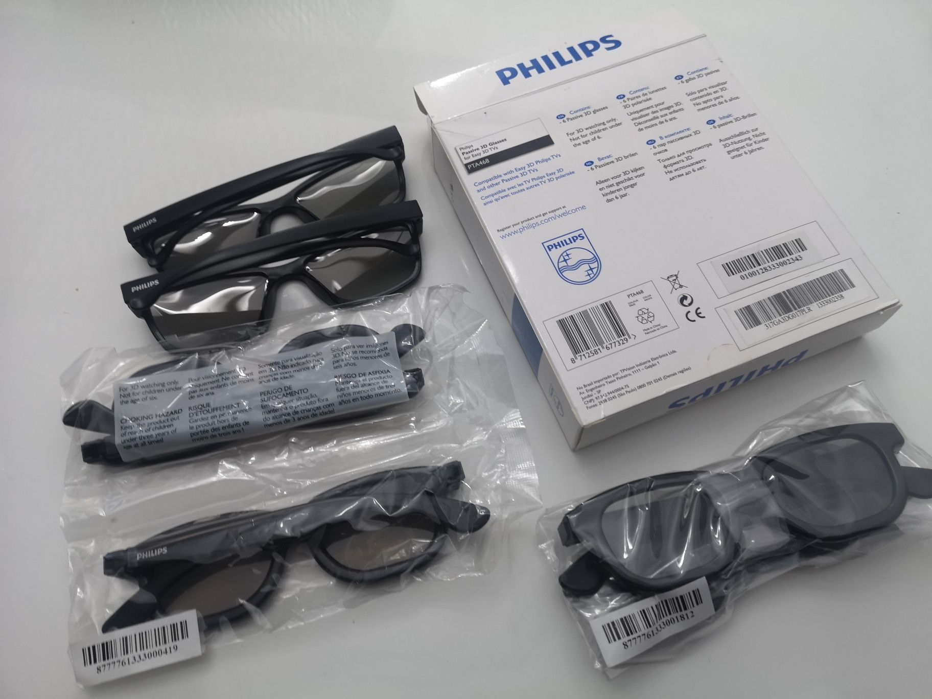 Ochelari 3D Philips 4 bucati NOI