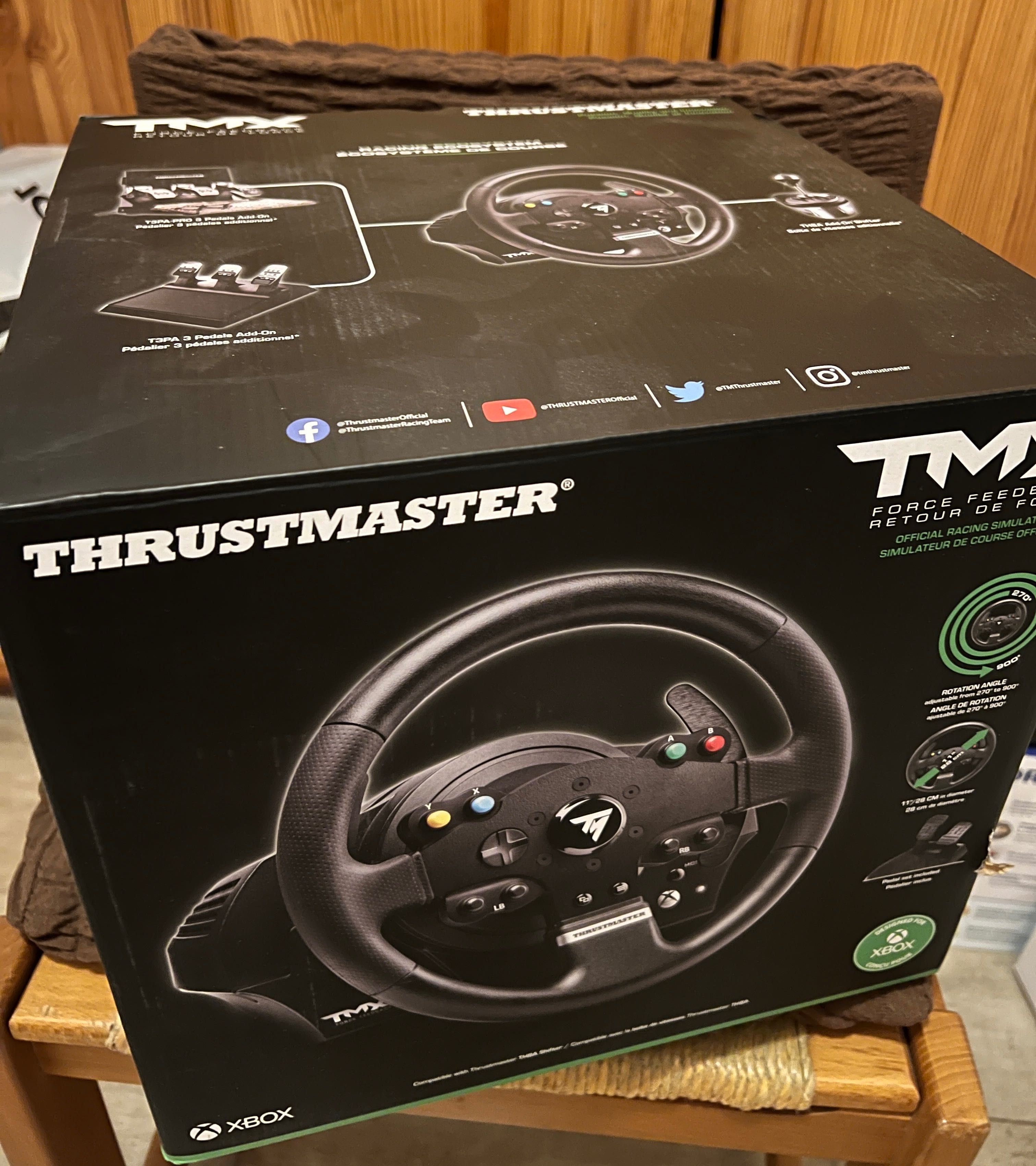 Thrustmaster TMX Force Feedback - волан + педали за PC/Xbox