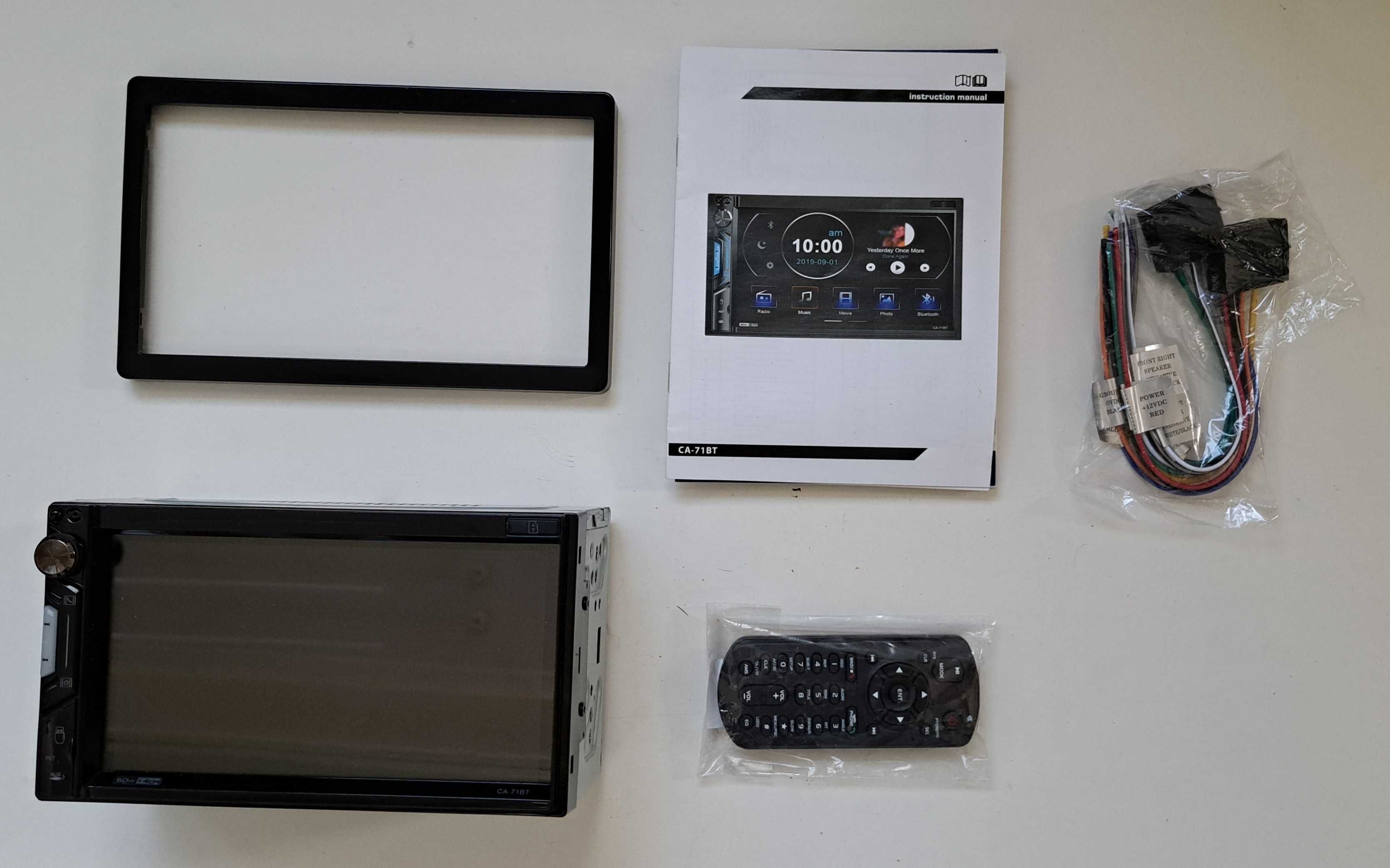 aboutBit CA 71BT Двоен дин / 2 din Car media player Медия плеър