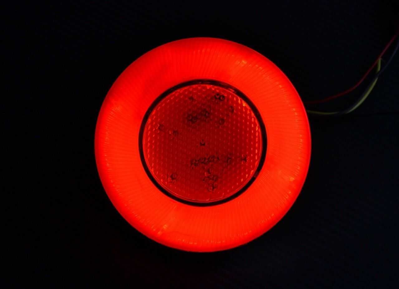 1 бр. Кръгли ЛЕД LED НЕОН стопове за камион ремарке кола 12V