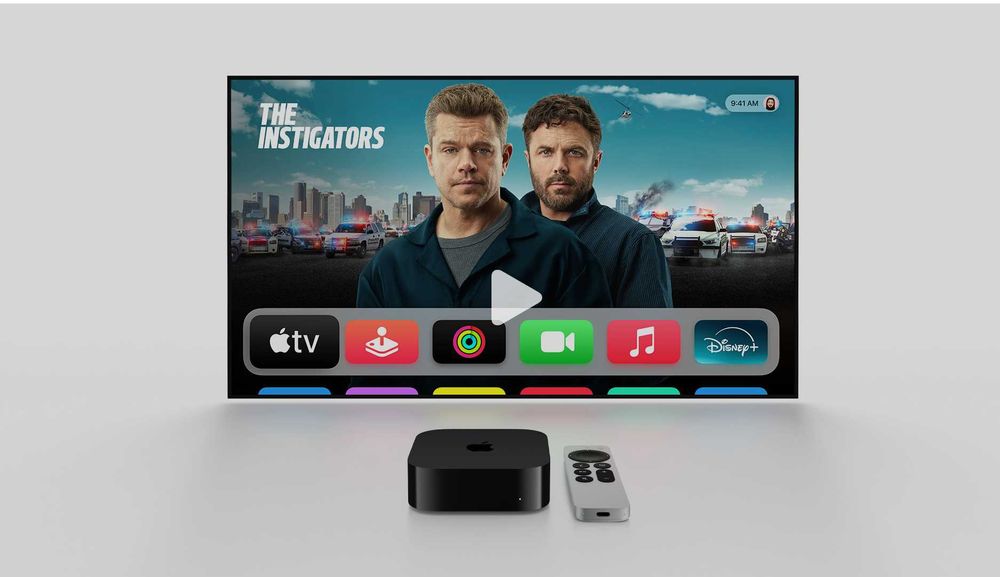 Apple TV 4K Wi‑Fi + Ethernet 2024 128 GB