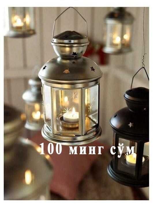 декоративный фонус на свечи можно переделат на батерейку с лампой