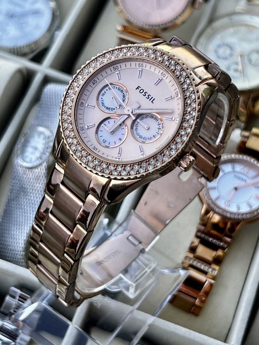 Fossil Stella ES3003 – damă, 37 mm, 5 ATM