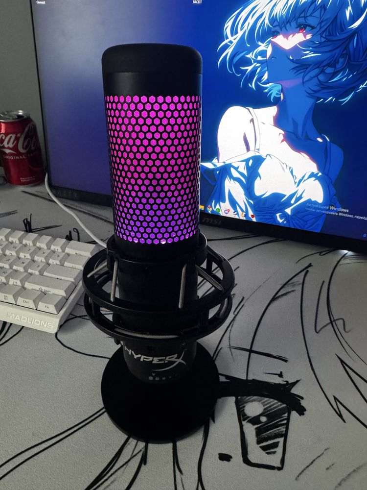 Микрофон HyperX QuadCast S