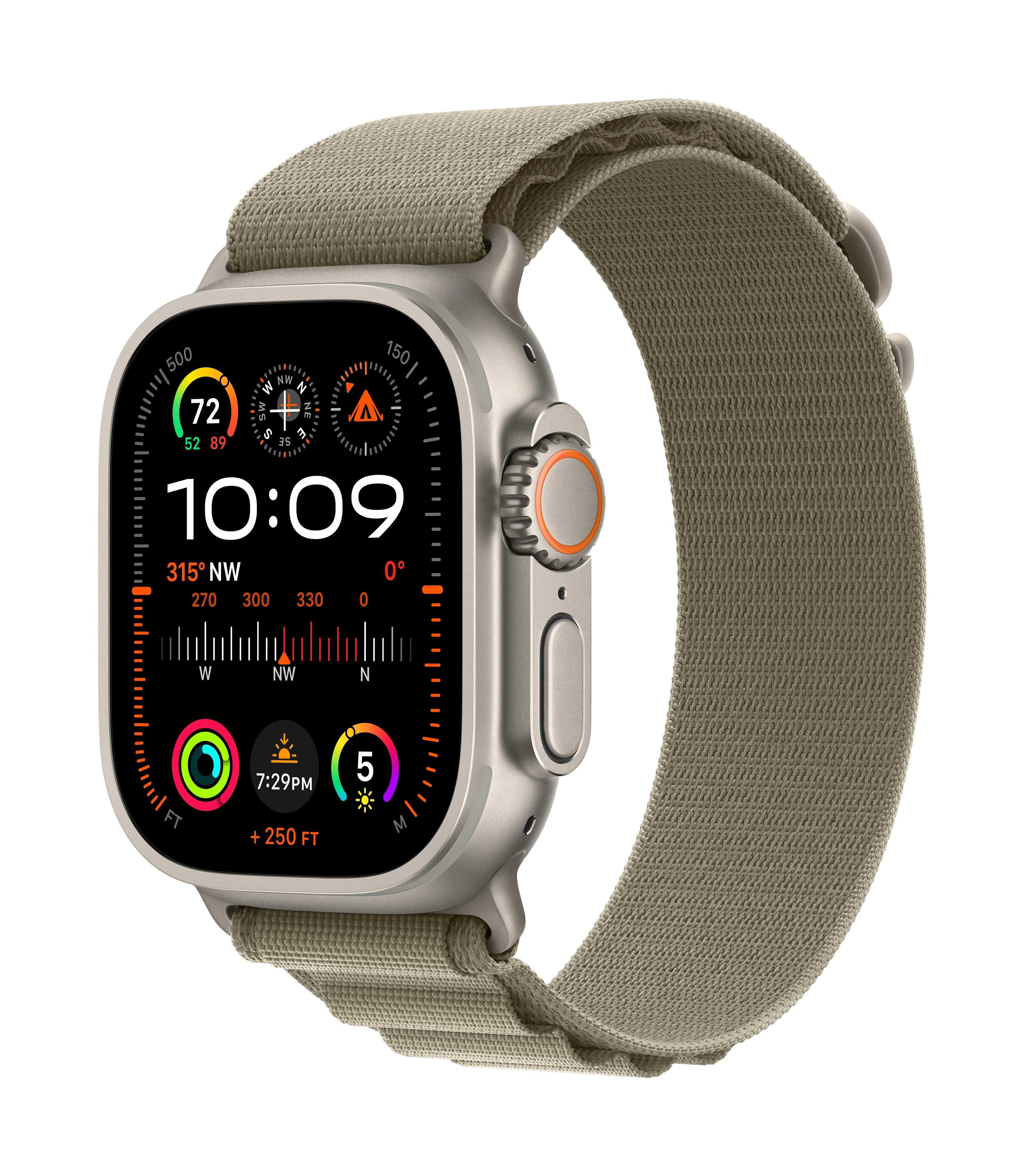 НОВ! Apple Watch Ultra 2 49mm Cellular Titanium Case Гаранция!