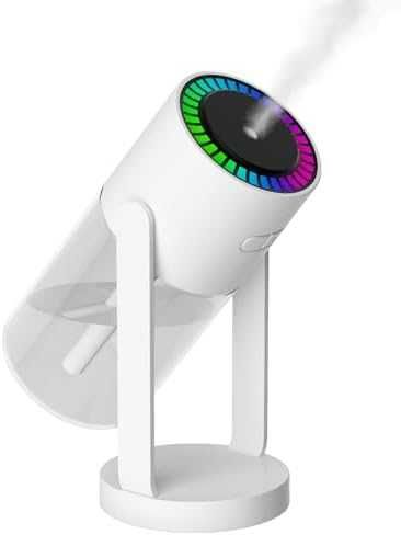 Нов USB Овлажнител за спалня и офис 550 мл ултразвуков, безшумен режим