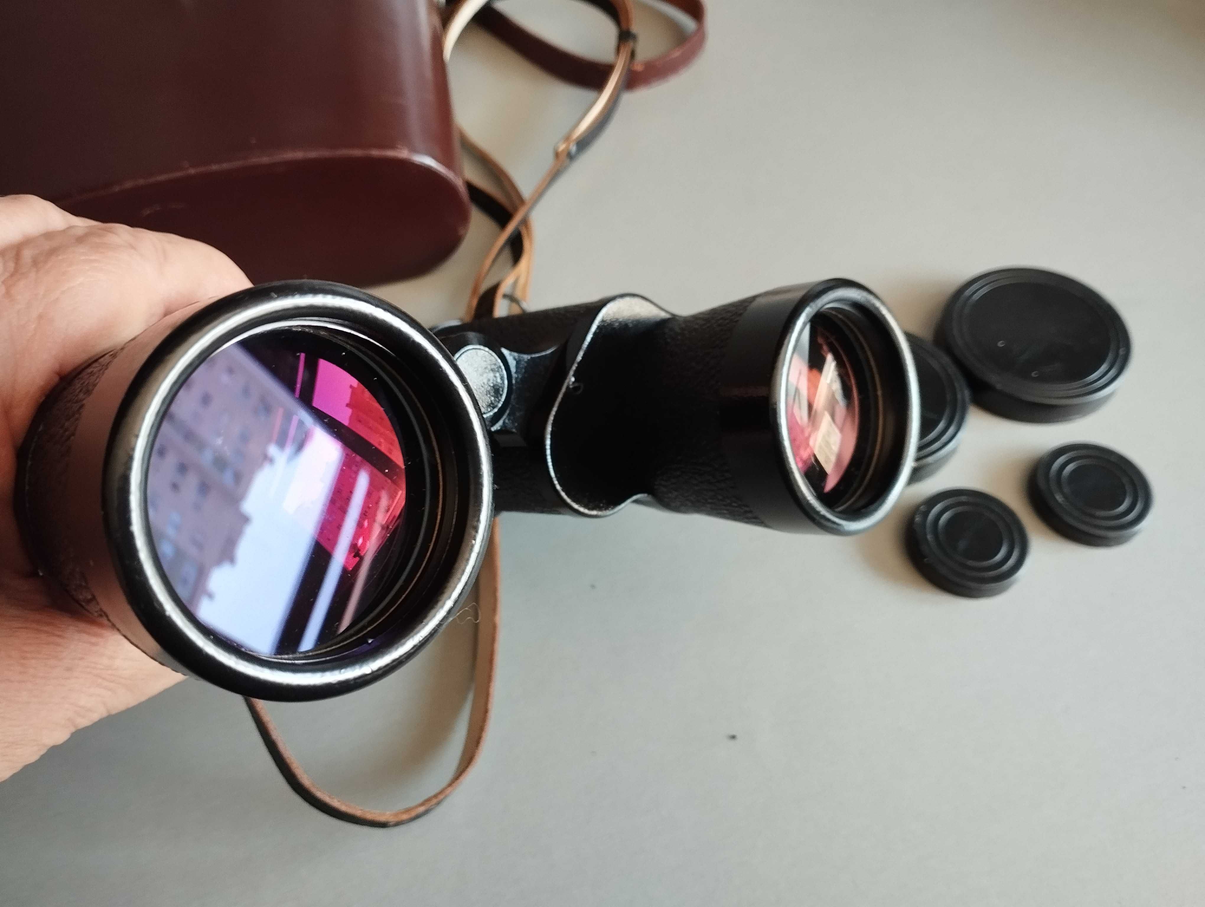 ТОП Немски Бинокъл Carl Zeiss Jena JENOPTEM-MULTI-COATED -10 х 50W-ГДР