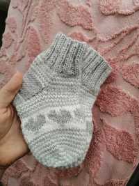 Детские носки вязаные вручную, новые