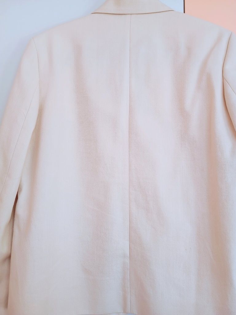 ZARA памучно сако с копчета, М