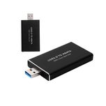 Adaptor SSD mSATA la USB 3.0 rack extern carcasa gen stick USB metalic