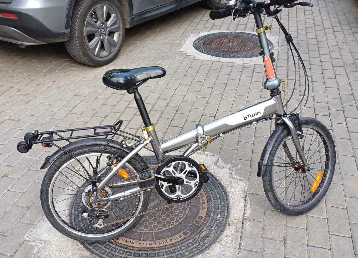 Vând bicicleta pliabila B-Twin