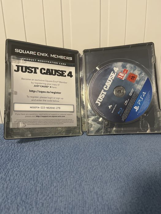 Joc Just cause4 playstation4 steelbook edition