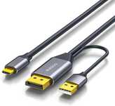 WJESOG DisplayPort to USB C Cable 6.6ft 4K 60Hz