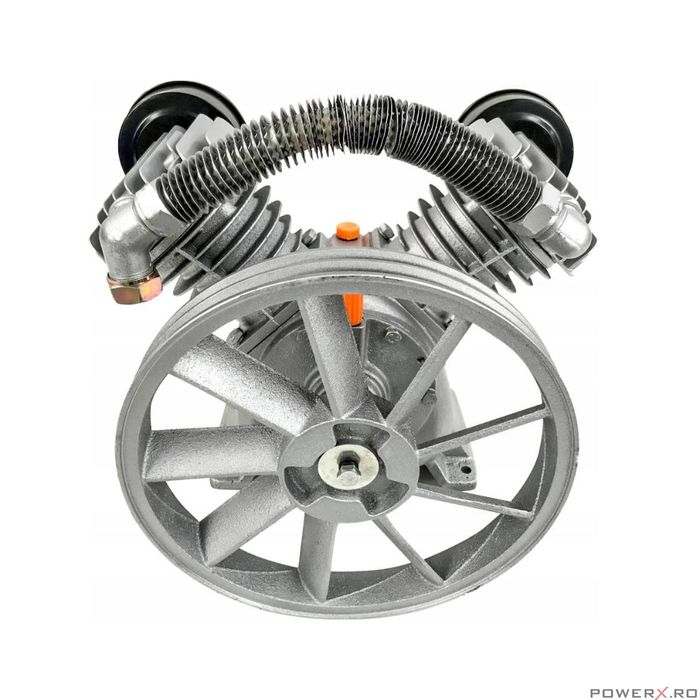 Cap compresor de aer cu 2 cilindri, motor pentru compresor, 4kW