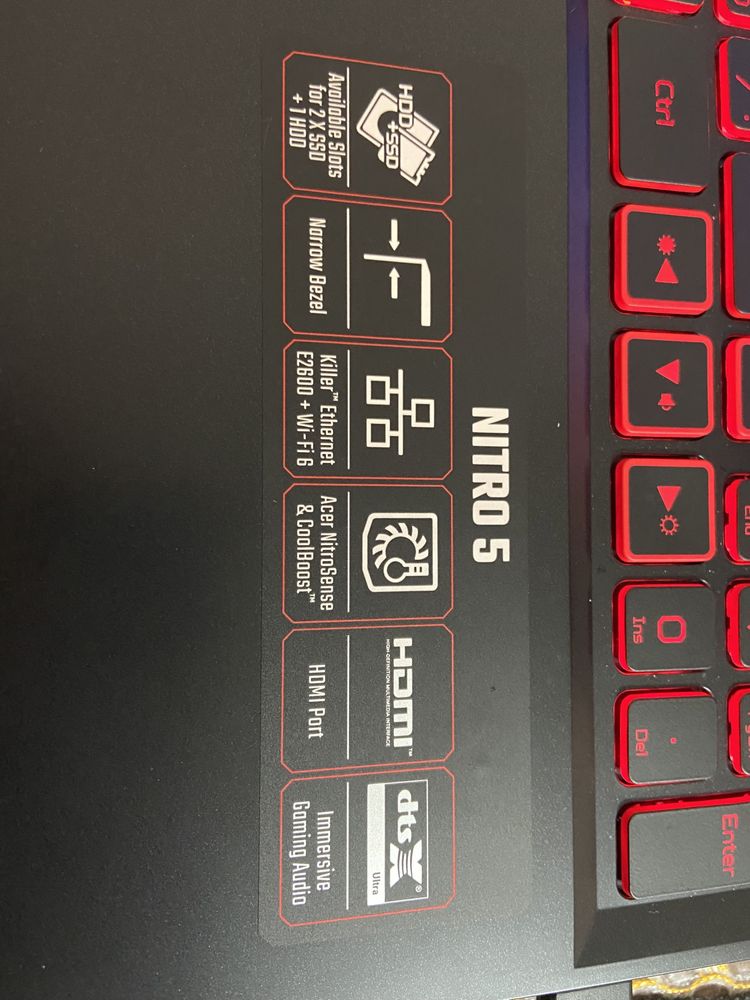 Продается Ноутбук NITRO 5