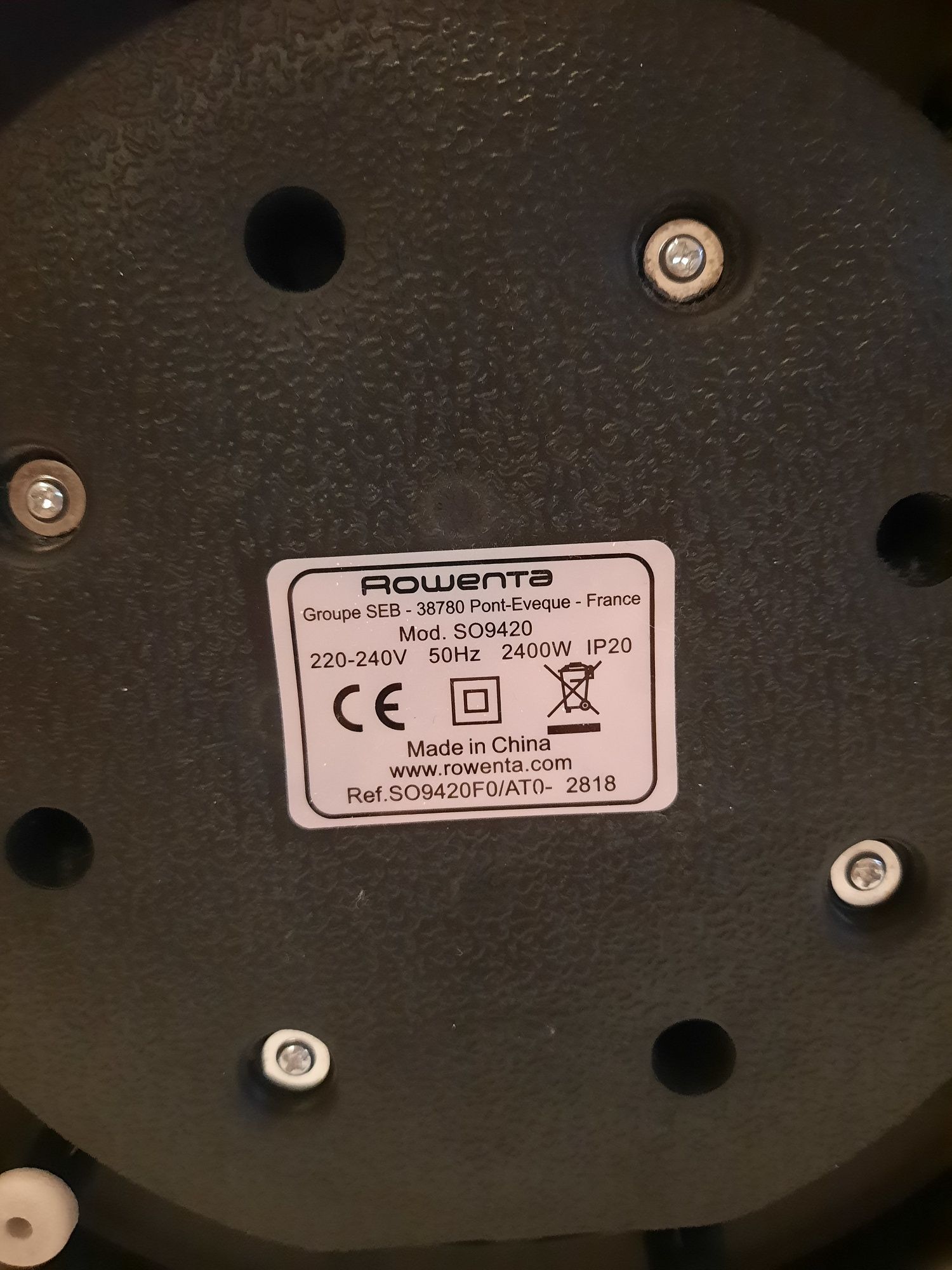 Вентилаторна печка Rowenta Intense Comfort 2400W с дистанционно