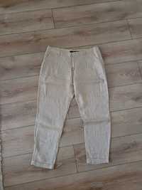 Pantaloni din in Zara 40